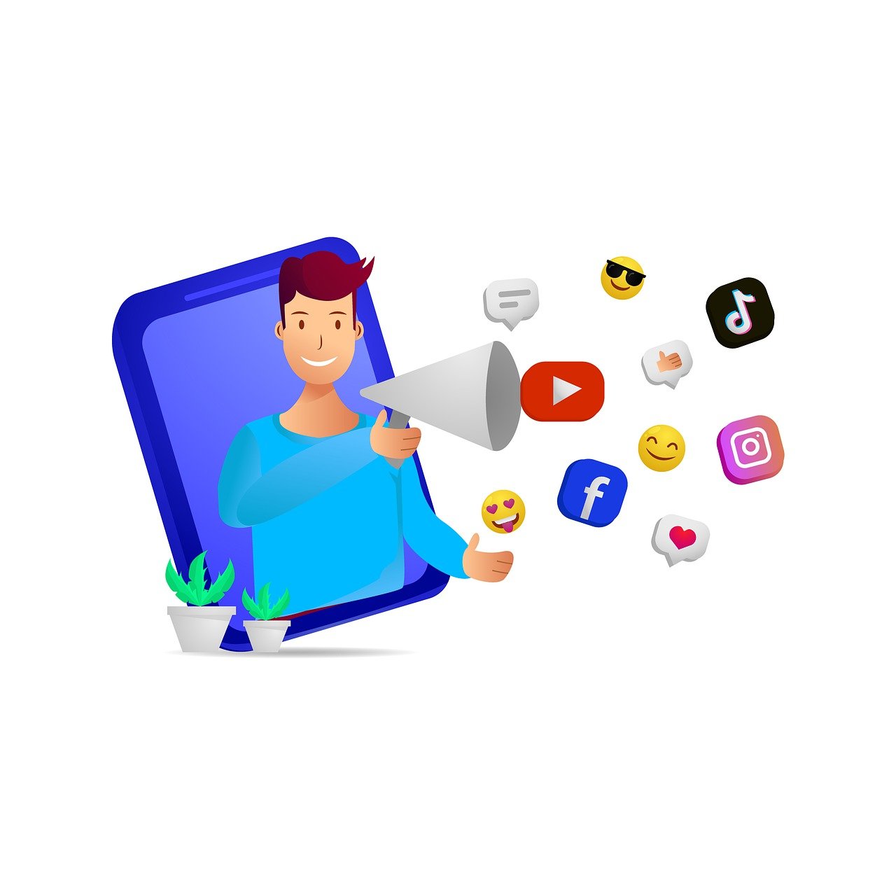 Influenser on social media